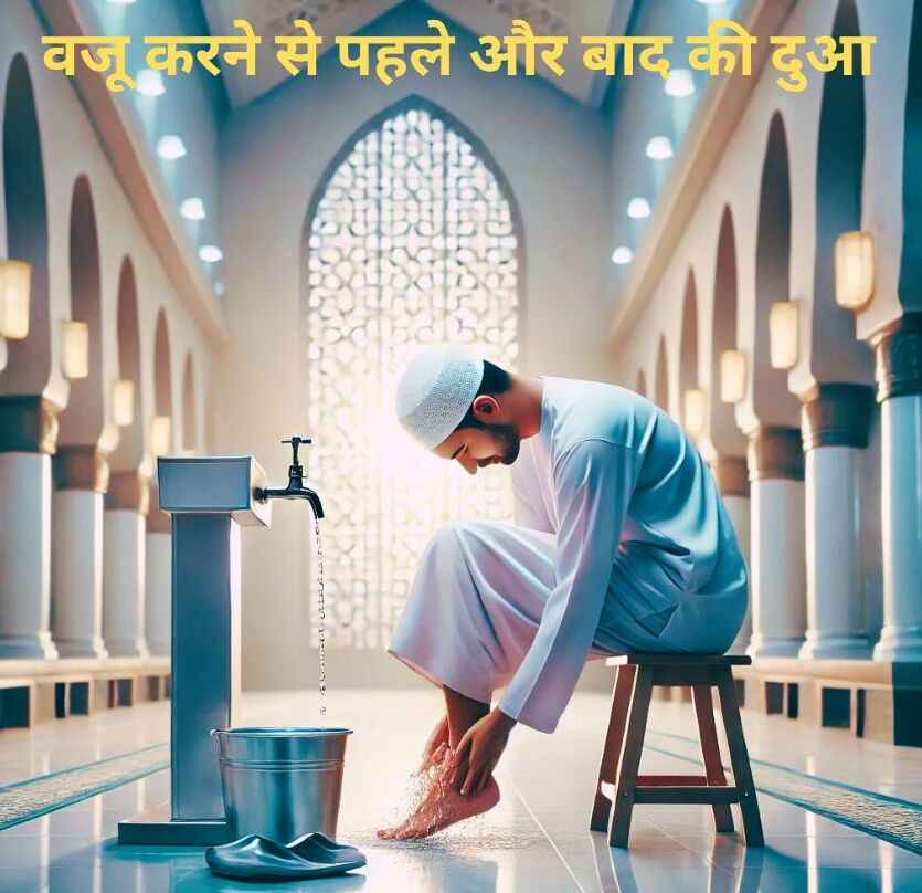 वजू करने से  पहले और बाद की दुआ | Wazu Ki Dua